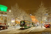 美麗的雪景風光