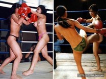 泰國地下女子裸體泰拳比賽