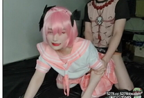 韓國TS『Hwahyeon 華泫』可愛裝扮與男友激啪被操尿兩次