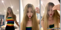 絕對極品！金髮美少女！身材超棒，無敵粉嫩美穴，撩起衣服露美乳，扭動細腰極度誘惑