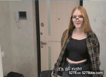 mysaaat 高顏值金髮眼鏡妹 穿上情趣內衣褲用她濕潤的陰部感謝我收留她~很是誘惑！必須狠狠爆肏