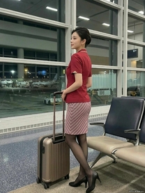 俏麗的空姐