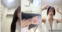 拒絕審美疲勞，過年返鄉，【咕嚕咕嚕】，人氣小仙女，家中只能以洗澡為藉口賺錢了，極品顏值身材