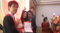 台灣新婚夫妻結婚典禮視頻和洞房啪啪啪視頻流出貴在真實