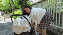 希望懷孕人妻和丈夫沒有性關係而煩惱乞求一根大雞巴中出做愛
