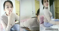 小阿姨來了全程露臉淫蕩風騷，性感的大奶子還有奶水，家裡有人不敢大聲叫，跟狼友互動撩騷揉奶玩逼擠奶水