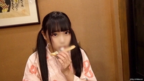【無修正】露臉【中出】新垣◯衣相似18歲現役偶像穗香溫泉旅行浴衣暴走中出。