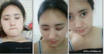 廣東小情侶迫於生計下海直播賺房租，真假陽具在濃密黑森林中來回抽插，妹子幽怨渴望又風騷的眼神真勾人性慾