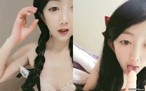 年輕麻花辮子美少女，嫩的出水，逼逼很粉嫩，小蝴蝶真漂亮