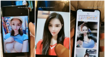 濟南約炮完巨乳妹妹再約她的極品顏值閨蜜可惜搞到一半設備出毛病被發現偷拍翻車了