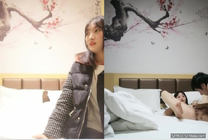網約清純甜美兼職小姐姐，堅挺白嫩美乳，撩起頭髪吸吮舔屌，騎乘扭動小腰，扶著床頭後入撞擊，你幹的我好爽啊