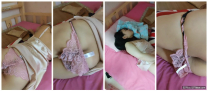 潛入大三女友寢室 偷操睡得迷糊的風騷妖嬈蝴蝶逼女友 一頓操作猛如虎 爆精內射 高清