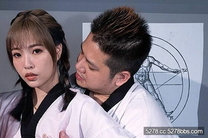 壞壞 女學員和空手道師傅在道場裡的內射性愛