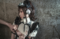 極品CosPlay爆機少女【喵小吉】六月新作《戰鬥女僕》柔領極品戰鬥女神 超清