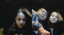 斯文眼鏡男冷天大馬路與高顏值女友直播啪啪對白淫蕩