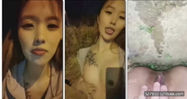 戶外裸奔女神露臉回歸，深夜戶外激情漏出騷奶子和逼逼，掰開騷穴尿尿給狼友看自己摳逼，精彩刺激不要錯過