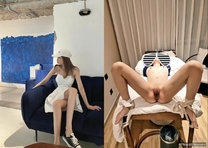 極品反差婊身材非常棒的筷子腿騷妻【小野貓ub_kotc】被2男同啪口交直上雲霄