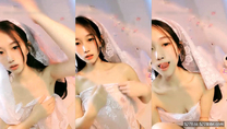 03年生今年19歲的大一超級耐看的純妹子，看到如此清純乾淨的小仙女，眾網友表示【媽媽，我要談戀愛了】白婚紗仙氣飄飄