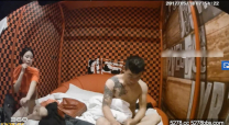 情趣酒店長腿美女和紋身猛男激情啪啪