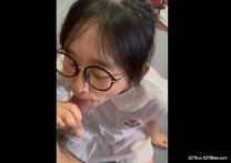 清純眼鏡妹跟男友愛愛 1~5