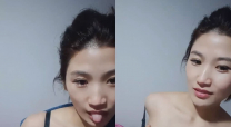 看著很清純實際很悶騷前凸後翹大美妞，露臉挑逗揉奶子誘惑，獨自在家呻吟，自慰騷穴特寫淫水很多第一部