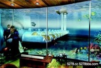 海底的五星級飯店    斐濟 海神海底度假飯店