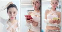 喵喵是個貓極品顏值酒窩美女 ，戴眼鏡紮起頭髮 ，簡直完美脫下內褲露肥臀，揉捏白皙奶子 ，掰穴特寫洞洞很小緊緻
