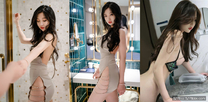 美艷純欲界天花板顏值 超美極品名模寫真女神Alllen艾琳，罕見超大尺度自拍流出，長腿絲襪罕見三點全露，噴一口老血