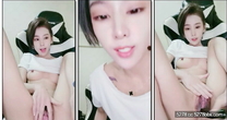 【中性打扮短髮美女】超高顏值玻璃黃瓜自慰，邊插邊揉搓陰蒂 ，撩起衣服揉捏貧乳 ，快速抽插最後衝刺 ，太爽了高潮臉