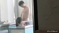 在教室里激情起来了