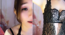 新來的主播顏值媲美官方兔子，性感情趣內衣誘惑，身材不錯第一次就玩道具插逼秀，還不太放得開