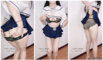 新生代推特網紅女神【沐沐睡不著】新作流出-JK制服少女 青春舞動 玩弄翹挺美乳 嬌喘呻吟 春情蕩漾 高清