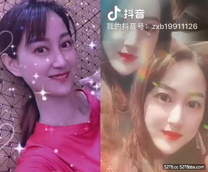 抖音精品--超美氣質人妻少婦 佳昕麻麻 ，跟閨蜜各種騷，戴著假雞巴互玩，黃瓜插騷穴！