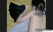 後入可爱纹身小妹妹
