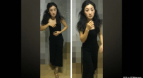 廁所偷拍公司前台接待處的妹子,上個廁所跟叫床一樣,一直窩啊喔的叫   高清