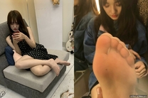 露臉才是王道！極品高顔江大校花【林雅兒】不雅私拍，黑絲美足商場試衣間口爆足交極度反差