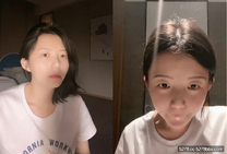如向日葵般女孩--賣萌希瑞❤️ 清純且可愛，一對吊鍾乳，和男友在酒店把玩雙峰，洗澡搓奶，開水燙逼逼，肉棒自慰！