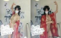 超頂極品風騷推特網紅美少女▌喵醬▌抖音風激情艷舞 古裝風粉乳美穴偏偏起舞再現青樓花魁 情趣裸舞血脈噴張