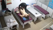 中醫按摩養生館豐滿大奶熟女按摩享受猥瑣舔逼啪啪服務