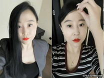 最新快手洩密！ 28萬粉美足御姐【雪碧小阿姨】定制福利，黑絲足交翹臀後入狂插