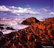 北愛爾蘭  巨人之路 ，超過六千萬年歷史的 Giant's Causeway！