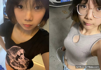 云端泄密 抖音眼鏡妹【Violent.】私下被金主包養啪啪不雅視頻流出