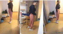 戶外選美半夜叫來舞蹈老師炮友表演一字馬身材極好美乳又大又白又圓刮了毛無套內射到粉紅鮑魚中