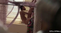 家庭小旅館服務員貓眼偷窺偷拍毛頭小伙和馬尾辮妹子激情不輸動作片