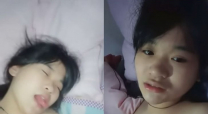 嫩妹主播夜晚和炮友直播啪啪表情很享受...