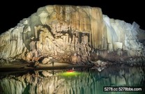 探秘寮國河流洞穴奇觀 美如仙境