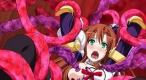 紅き月下にうごめく触手たち