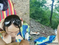 梧州服裝店騷騷滴老闆娘，荒山野嶺，打炮之紀念