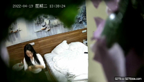 新流出酒店攝像頭偷拍性慾強小哥中午睡醒幹模特身材苗條女友六九舔逼幹得女友說不要