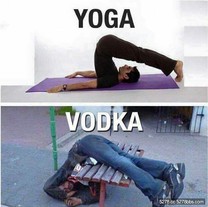 YOGA跟VODKA